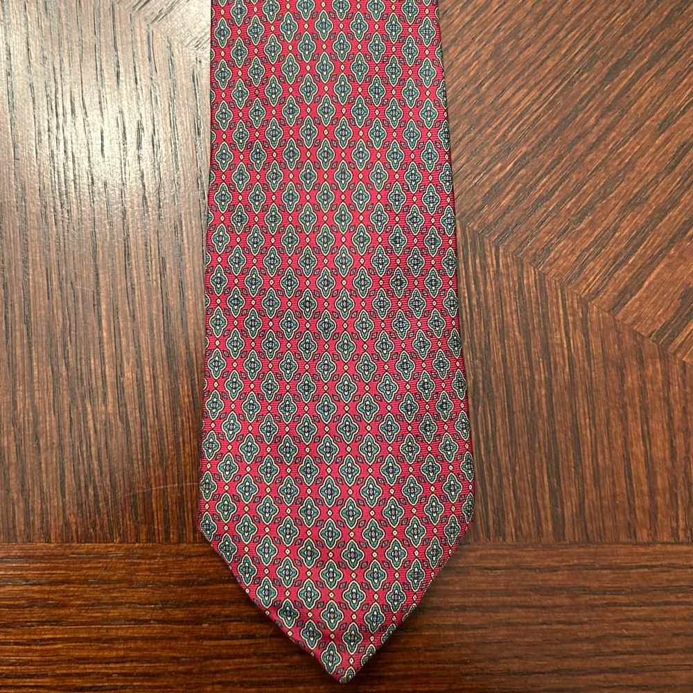 Isaac Zelcer 100% Silk Tie